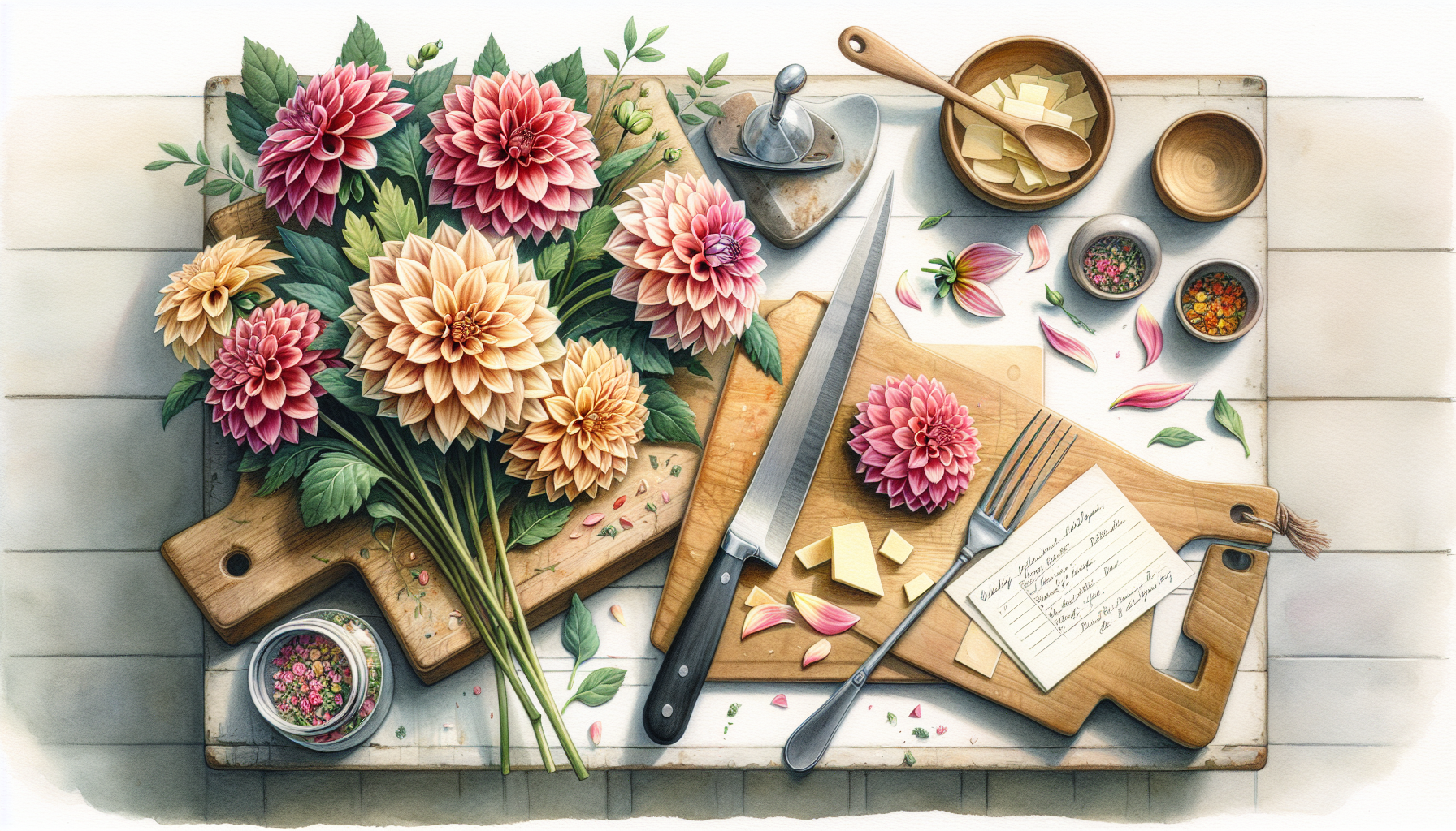 Dalias Deliciosas: Recetas Innovadoras y Usos Gastronómicos Sorprendentes