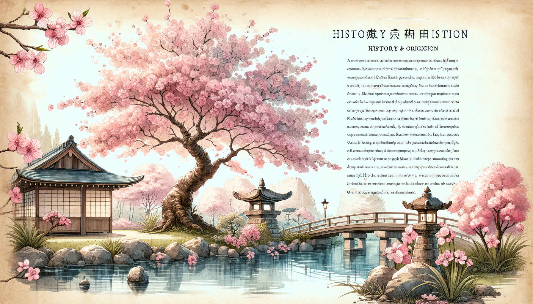 Historia y Orígenes de la Flor de Cerezo: Un Viaje a Través de la Cultura y la Botánica