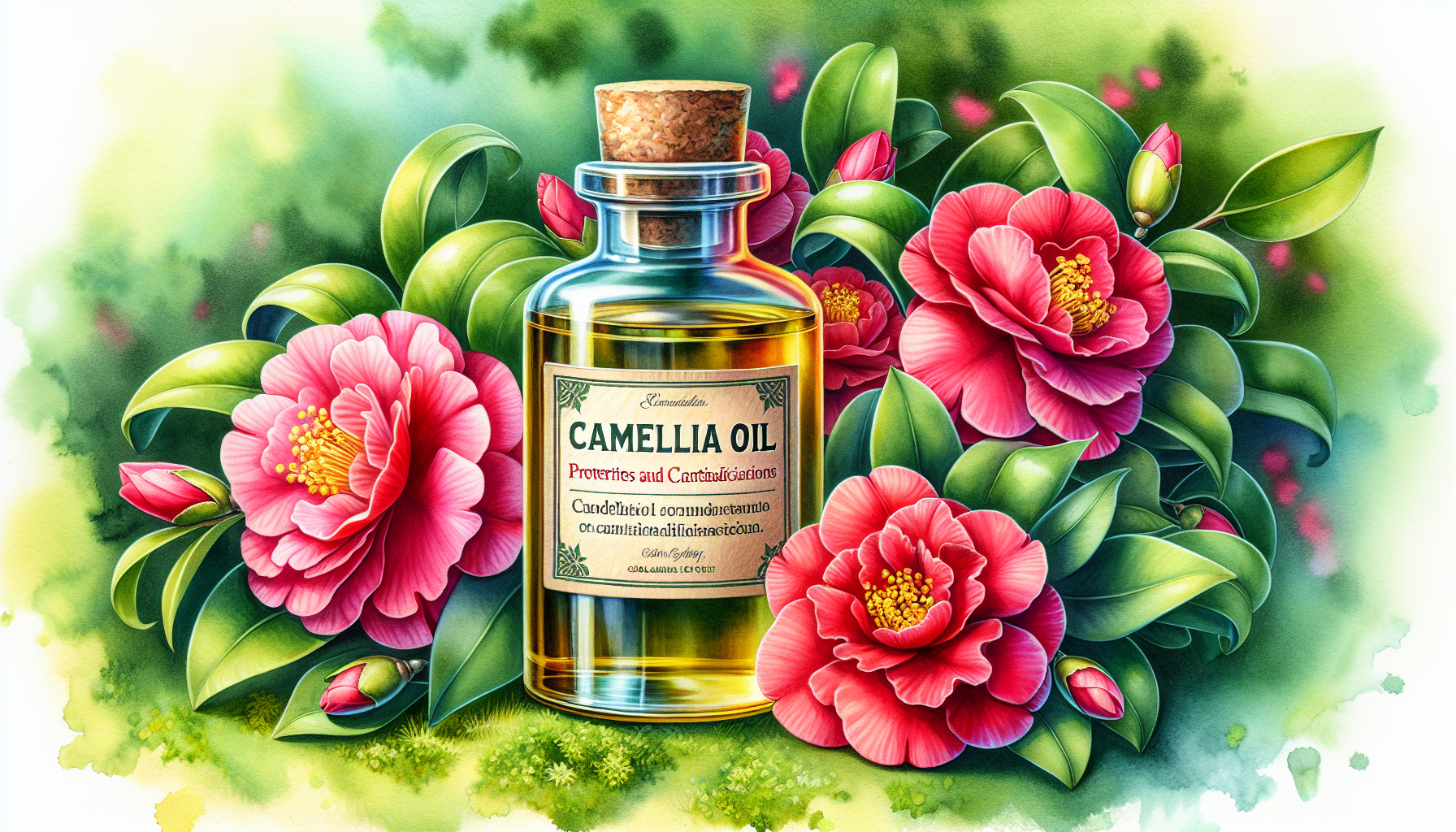 Descubre las asombrosas propiedades y precauciones del aceite de camelia: guía completa