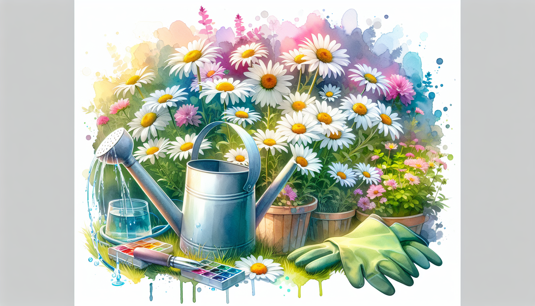 Frecuencia Ideal de Riego para Margaritas