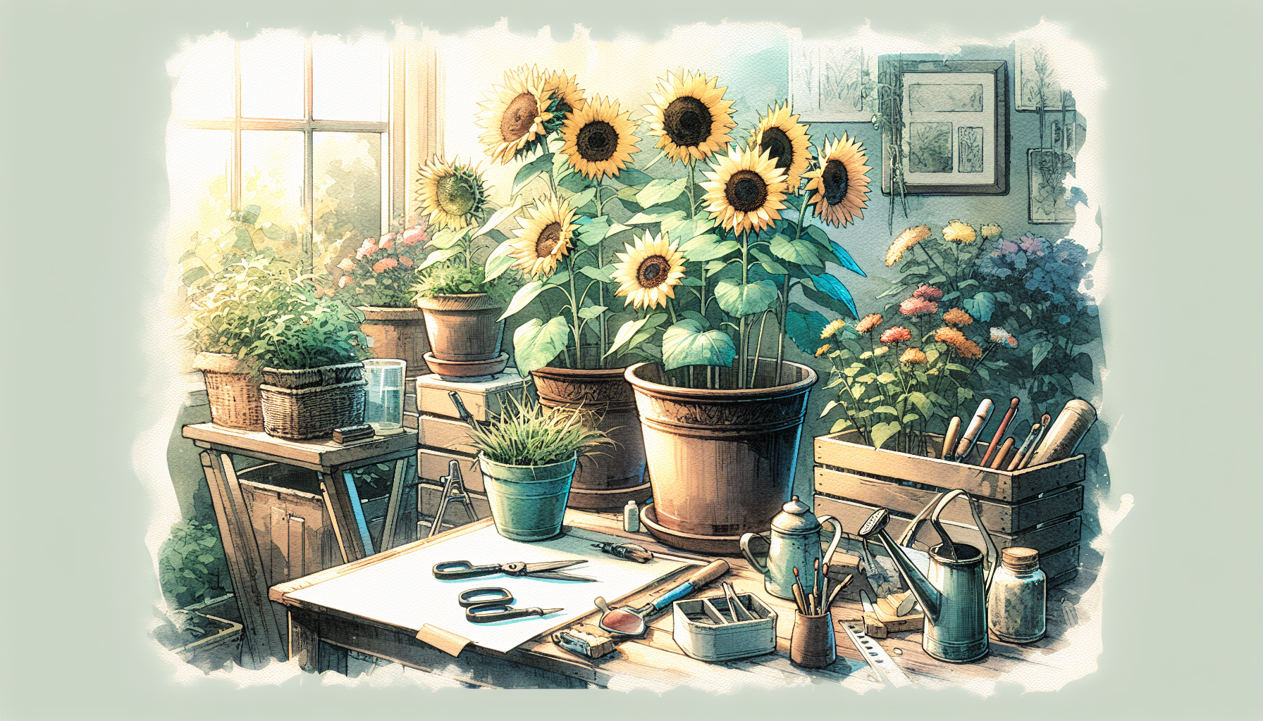 Cómo Cuidar Girasoles en Maceta para un Jardín Radiante