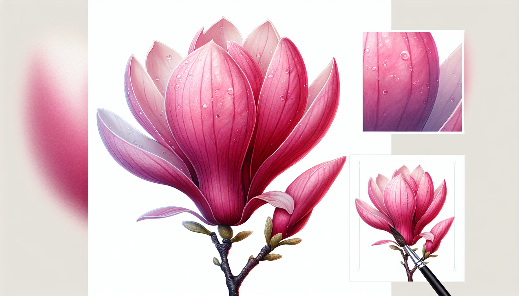 Todo lo que necesitas saber sobre la flor rosa de magnolia