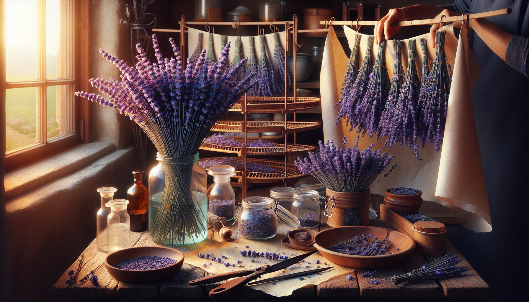 Consejos Prácticos para Secar Flores de Lavanda y Conservarlas Perfectas