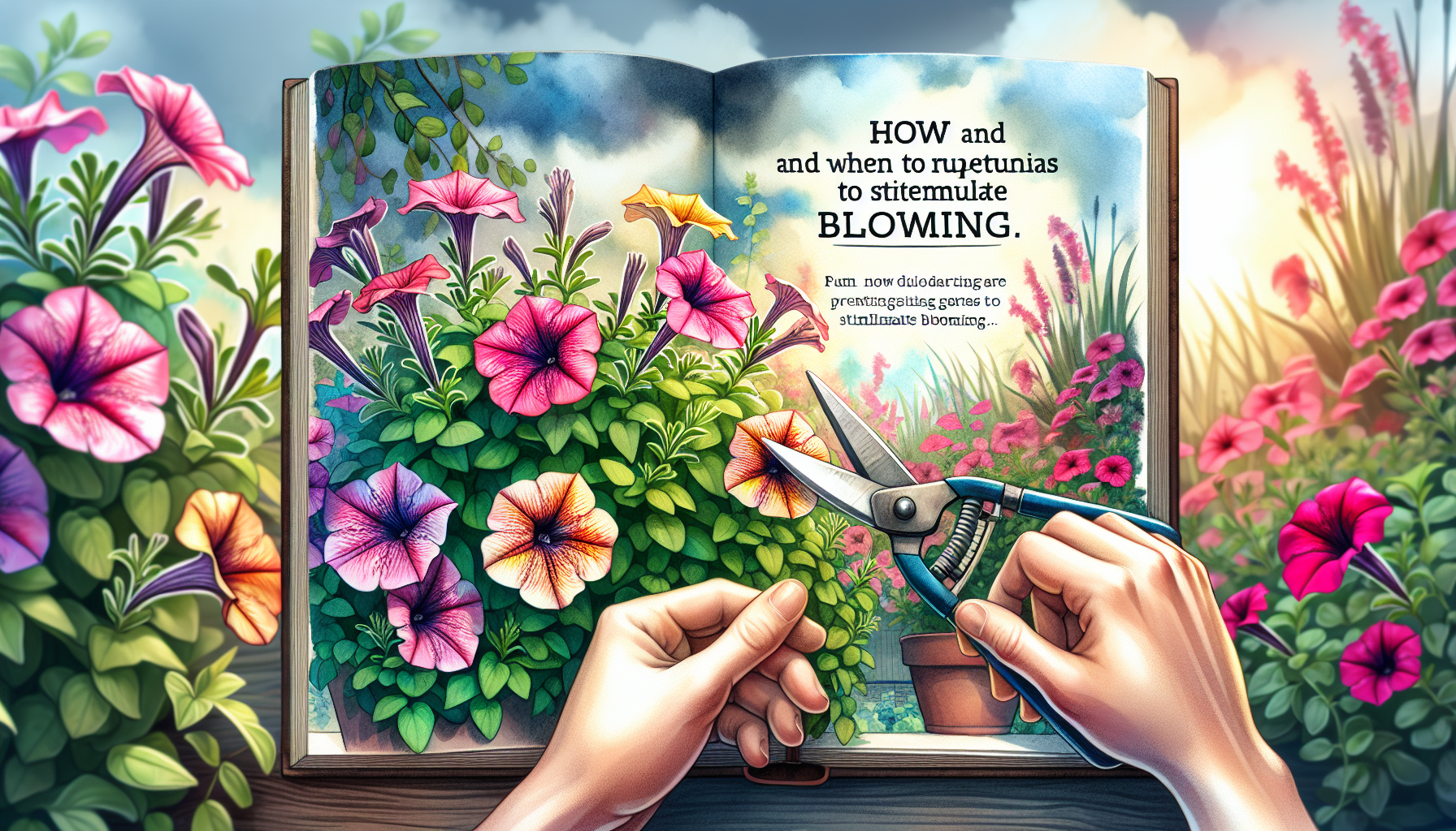 Maximiza la Floración de Petunias: Técnicas y Momento Óptimo para Podar