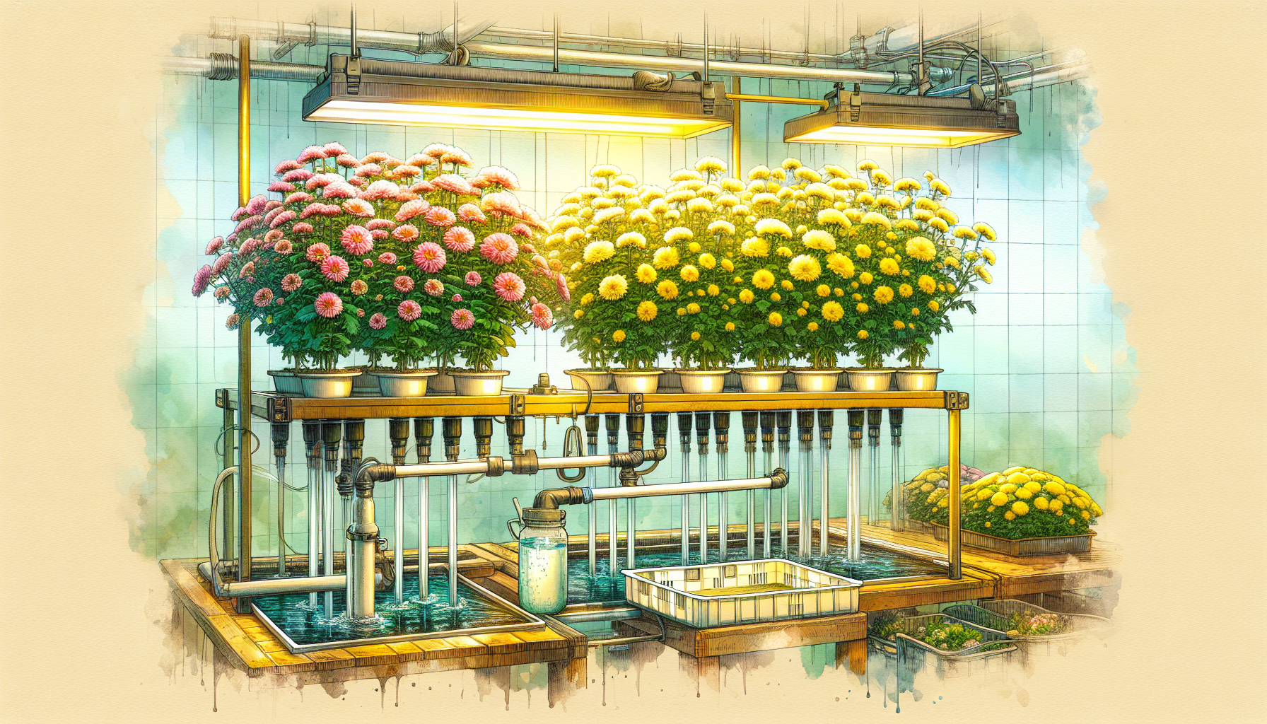 Cultivo de Crisantemos Hidropónicos: Secretos para un Jardín Sobresaliente