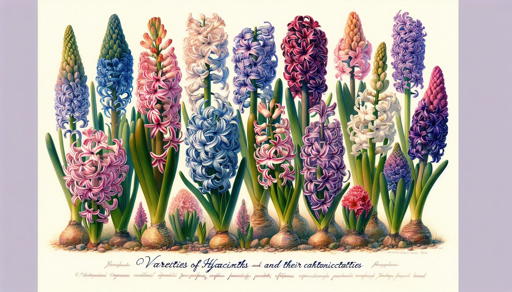 Explorando Variedades de Jacinto: Características y Diferencias Únicas